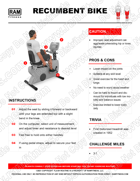 Free Recumbent Bike Guide Pros, Cons, Instructions, Sample Workouts