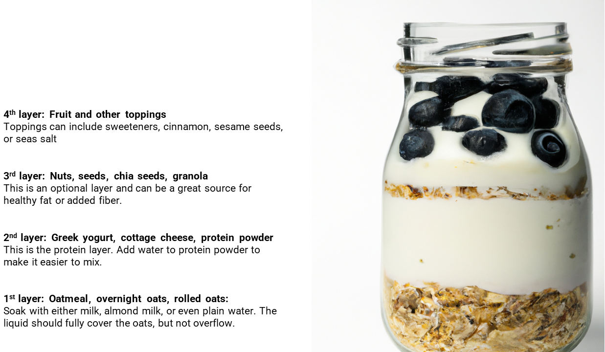 Healthy and Quick Breakfast: Make Overnight Oats in a Mason Jar Like a Pro!  - ramfitness