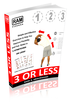 3 OR LESS Complete Stretching Guide - Learn to stretch any muscle in 3 or less easy-to-follow stretching exercises.