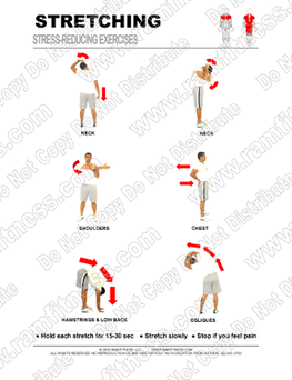 Free Printable Stretching Guide for Stress-Reducing Stretches