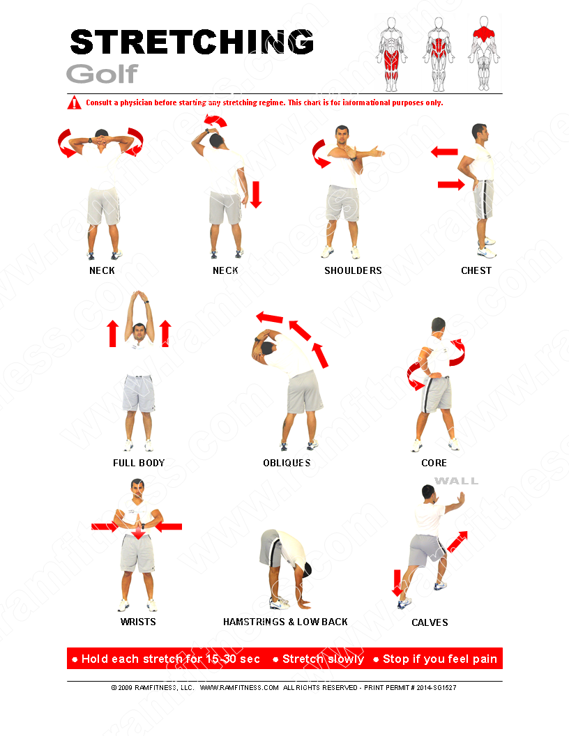 Golf Stretching Guide