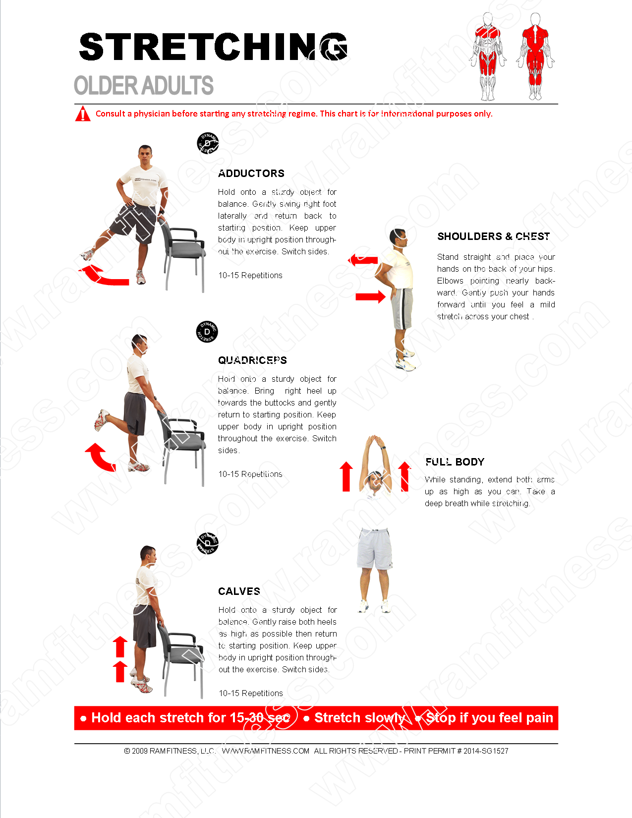Stretching Guide for Older Adults PDF file plus tracking guide