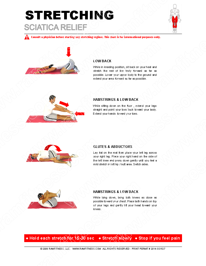 5 Easy Stretches for Sciatica (Instant Pain Relief)