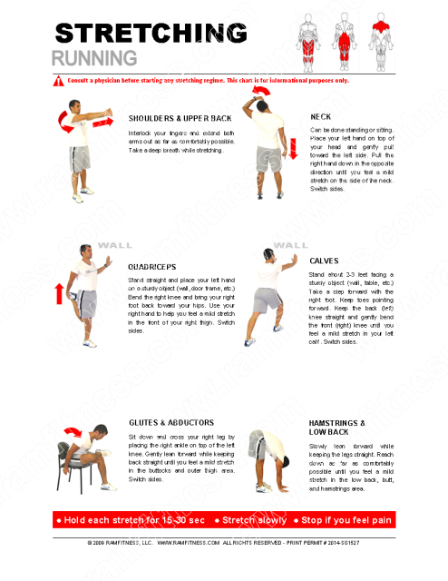 Running / Walking Stretching Guide